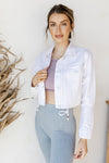 mode, cream of the crop drawstring jacket