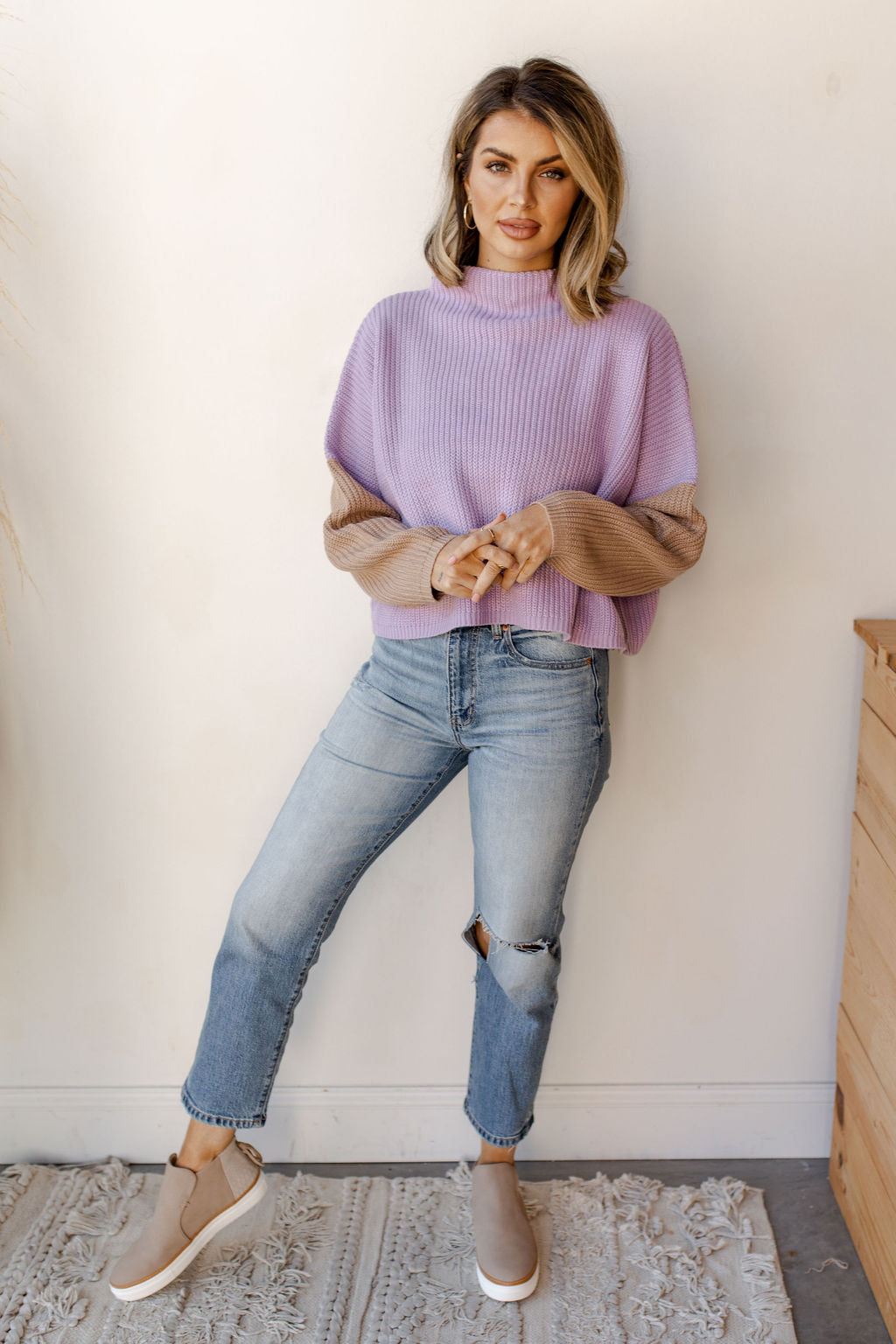 mode, this + that sweater