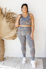 mode, blue tundra camo highways leggings (extended)