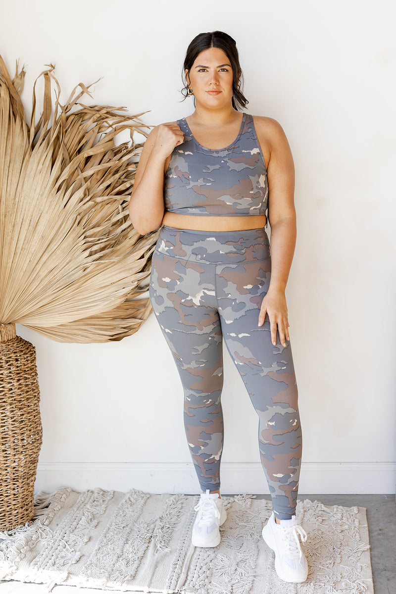 mode, blue tundra camo cutout sports bra (extended)