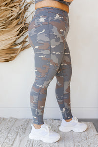 mode, blue tundra camo highways leggings (extended)