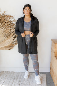 mode, longline open-front cardigan (extended)