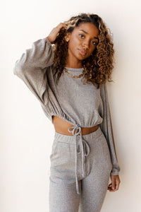 mode, static knit crop