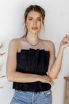 mode, open shoulder top