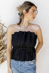 mode, open shoulder top