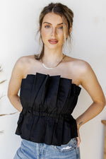 mode, open shoulder top