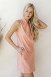 mode, sleeveless blazer dress