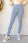 mode, highwaist essential leggings