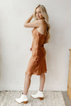 mode, not so casual cowl neck dress