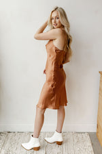 mode, not so casual cowl neck dress
