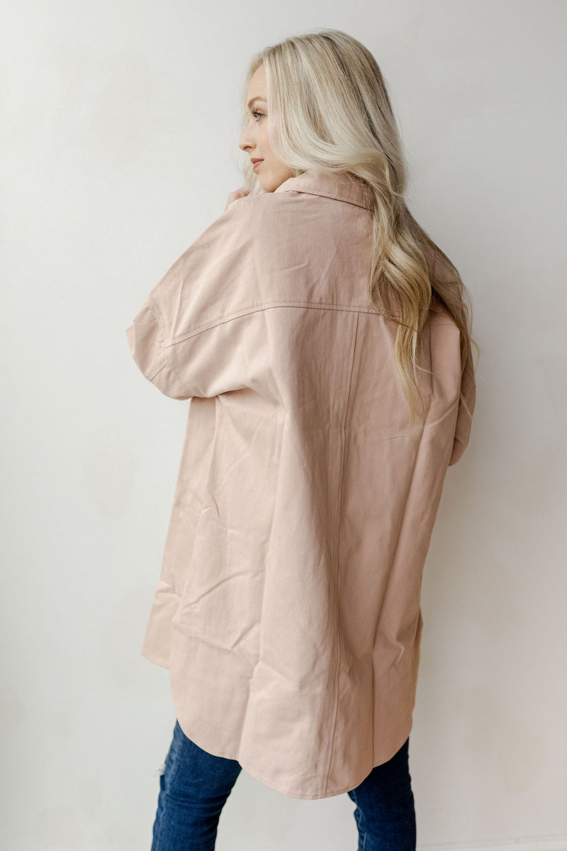 mode, Stacy oversized button down