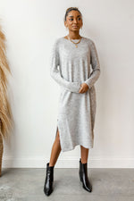 mode, stepping out sweater dress