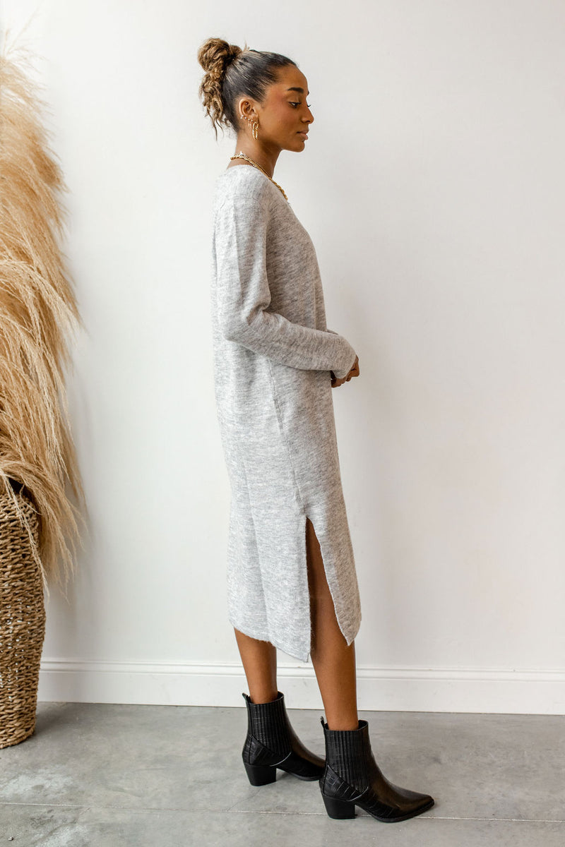 mode, stepping out sweater dress