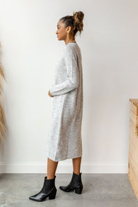 mode, stepping out sweater dress