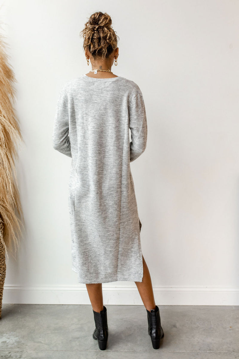 mode, stepping out sweater dress