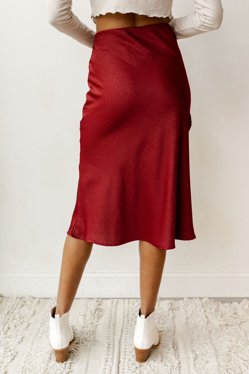 mode, sunset worthy midi skirt