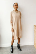 mode, stepping out sweater dress