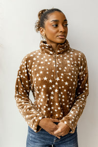 mode, shine like a star zip up