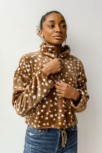 mode, shine like a star zip up