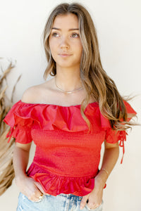 mode, sunny day ruffles