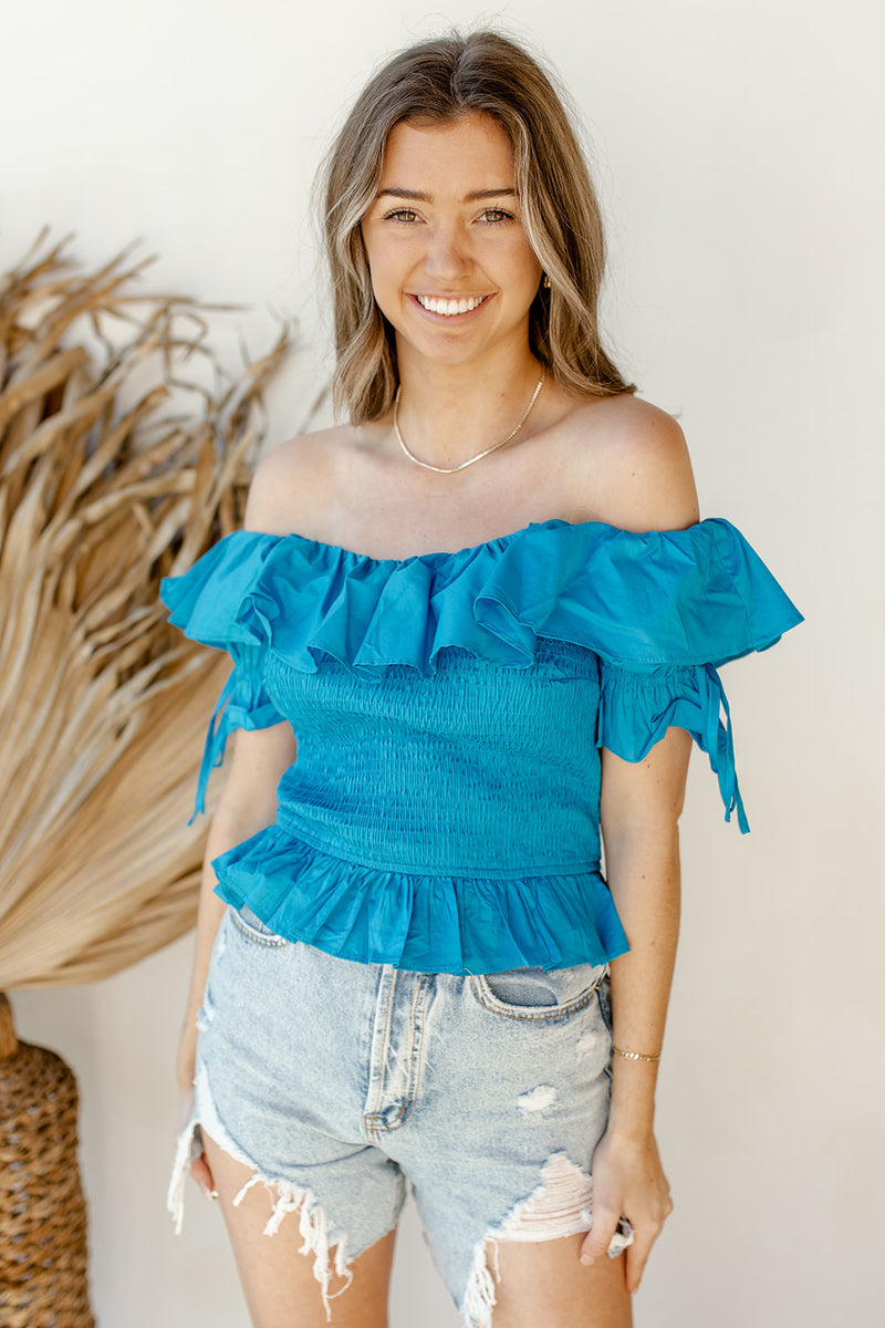 mode, sunny day ruffles