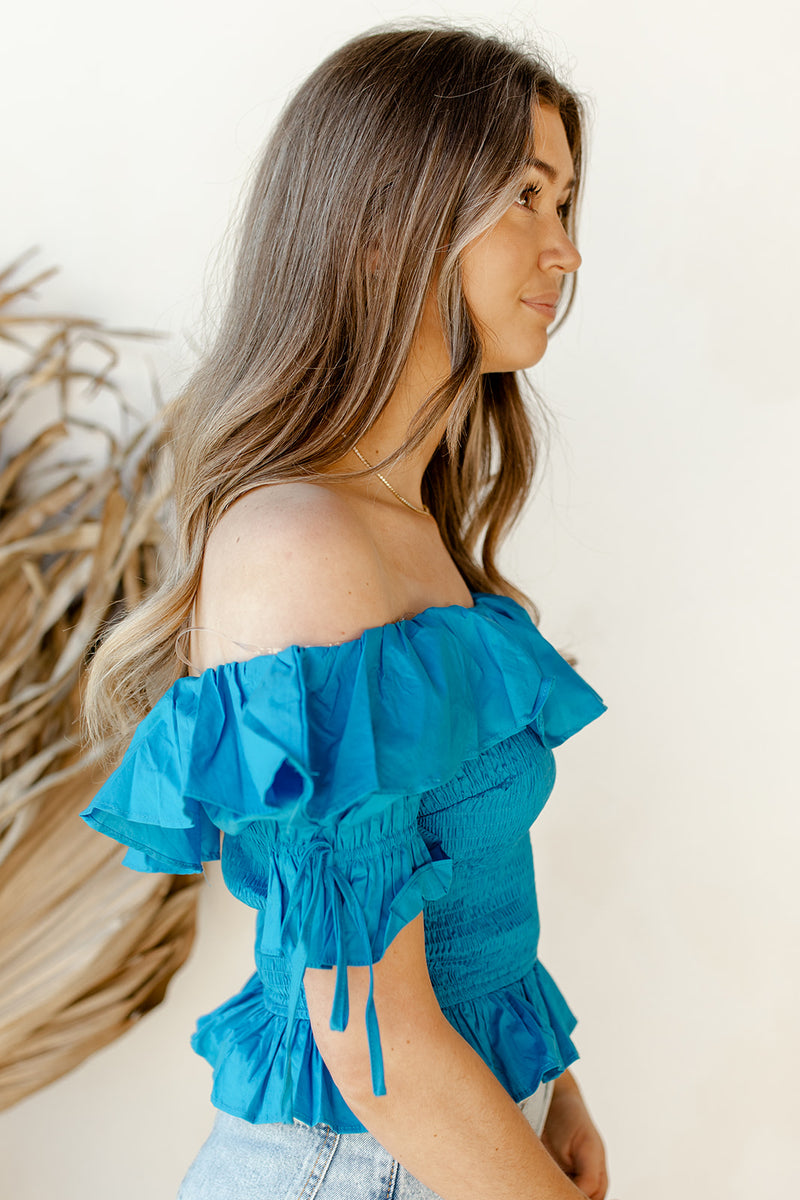 mode, sunny day ruffles