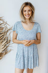 mode, summer haze babydoll dress