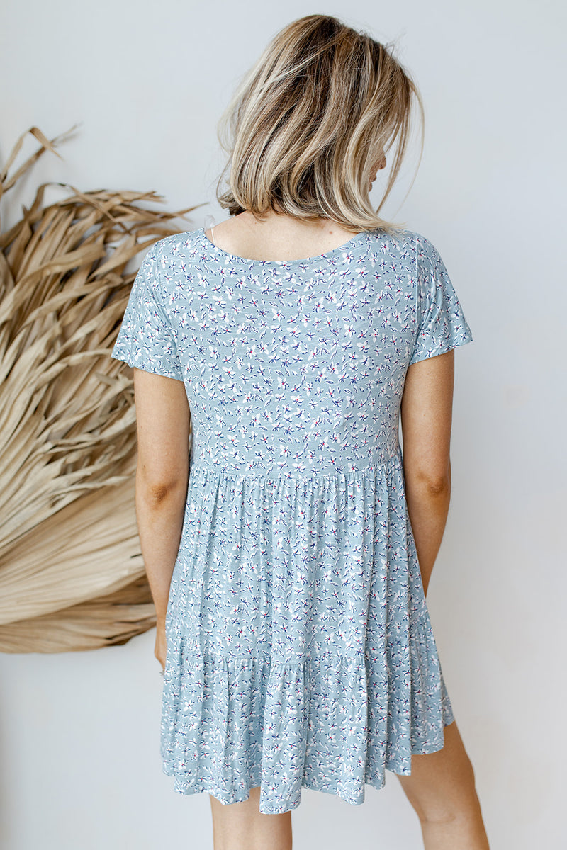 mode, summer haze babydoll dress