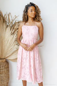 mode, set the atmosphere midi dress