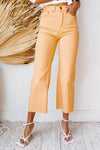 mode, gabi crop flare wvn denim
