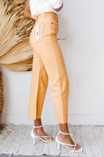 mode, gabi crop flare wvn denim