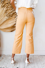 mode, gabi crop flare wvn denim
