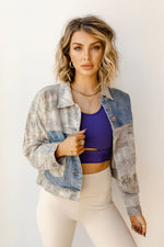 mode, off duty patch denim jacket