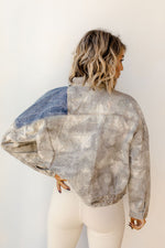 mode, off duty patch denim jacket