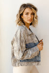 mode, off duty patch denim jacket