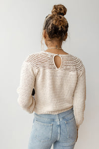 mode, stevie long sleeve knit sweater