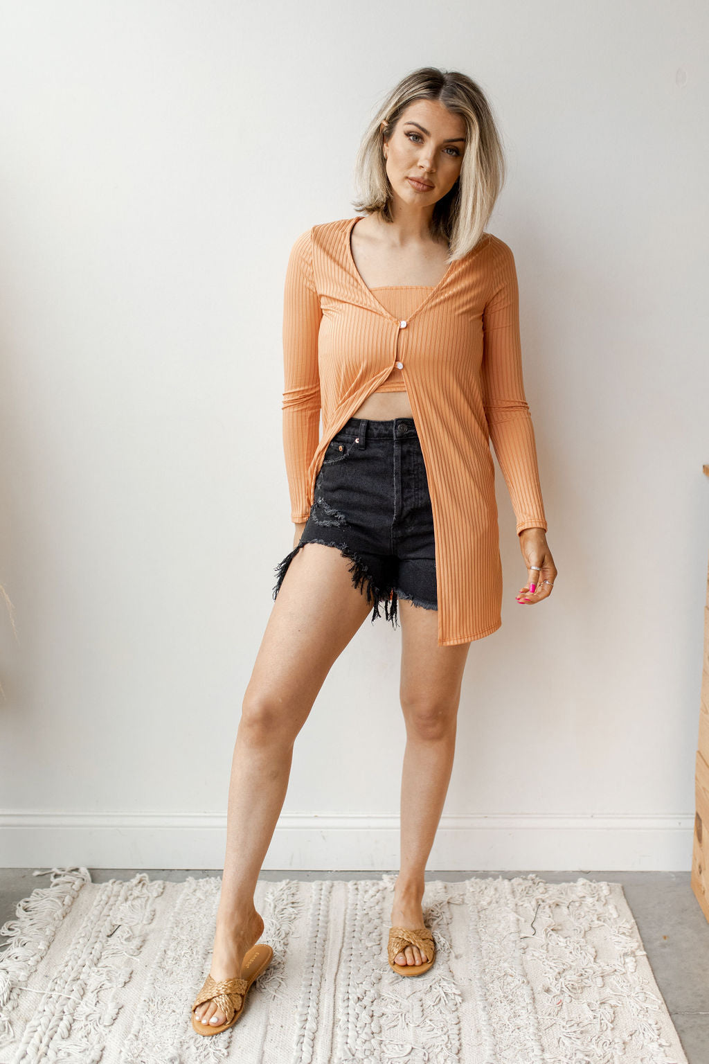 mode, Kelso destroyed high rise denim