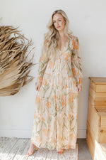 mode, sunset lover maxi dress