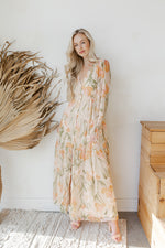 mode, sunset lover maxi dress