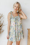mode, frill in love mini dress