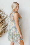 mode, frill in love mini dress