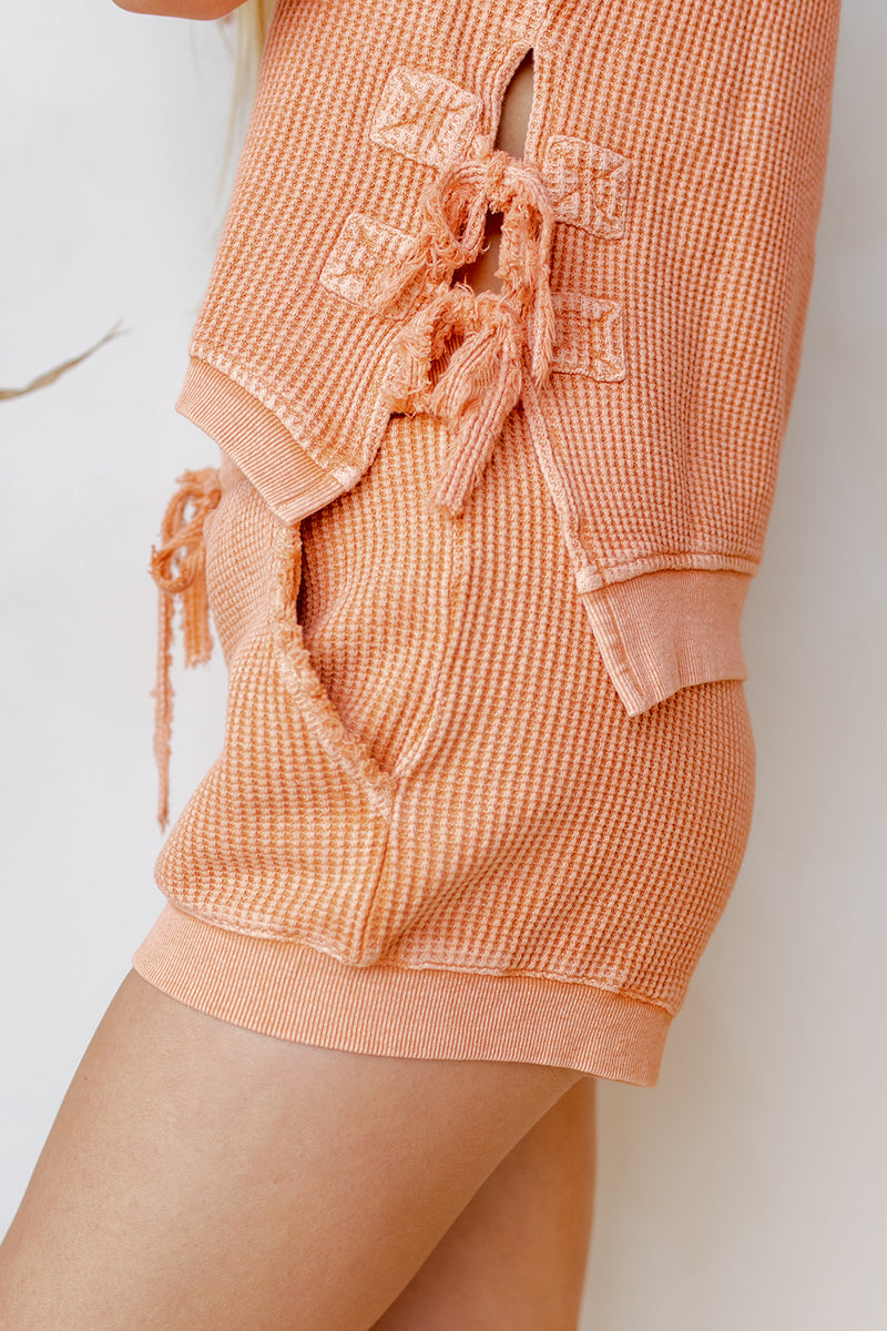 mode, full of cheer waffle set (shorts)