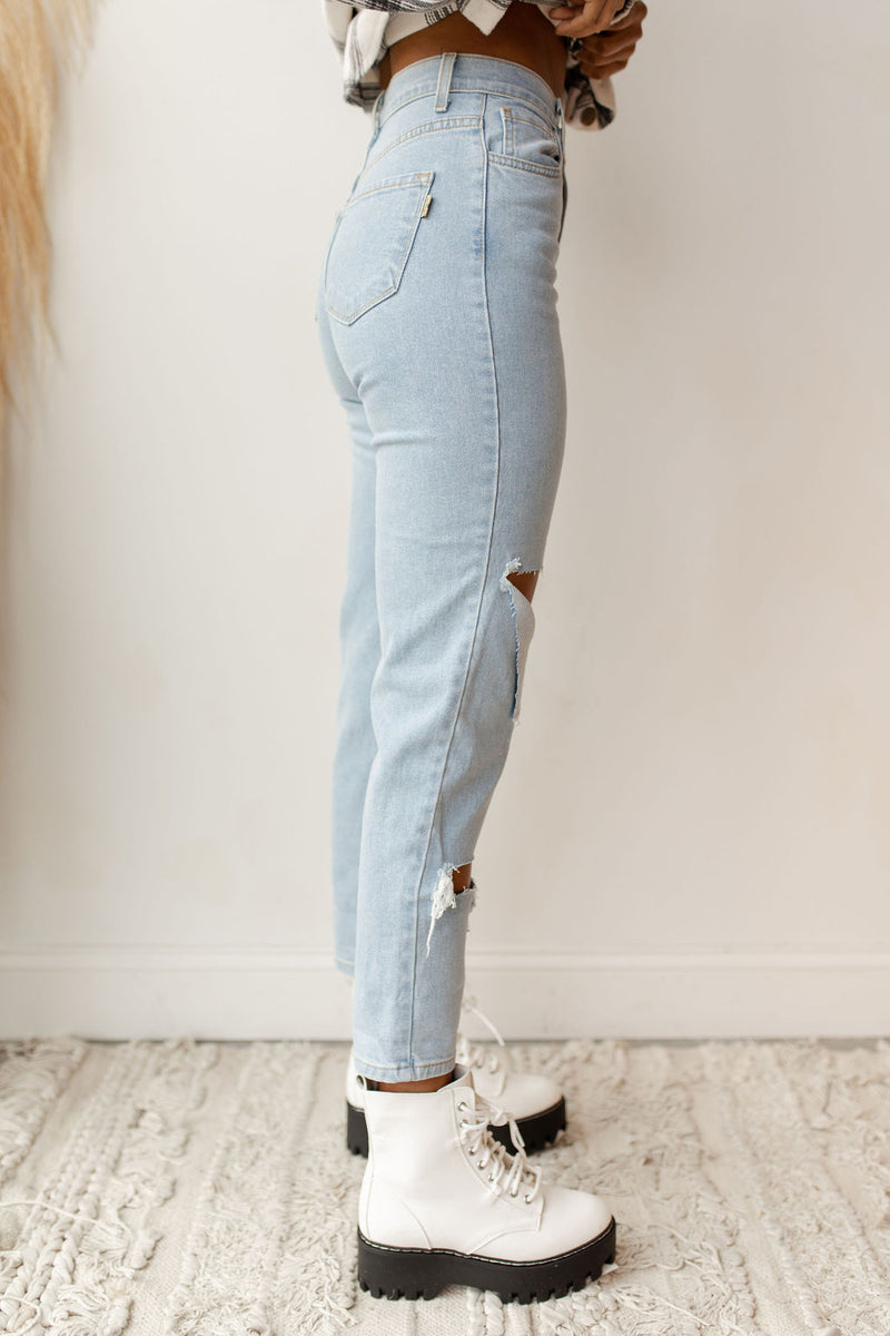 mode, every single time mom denim