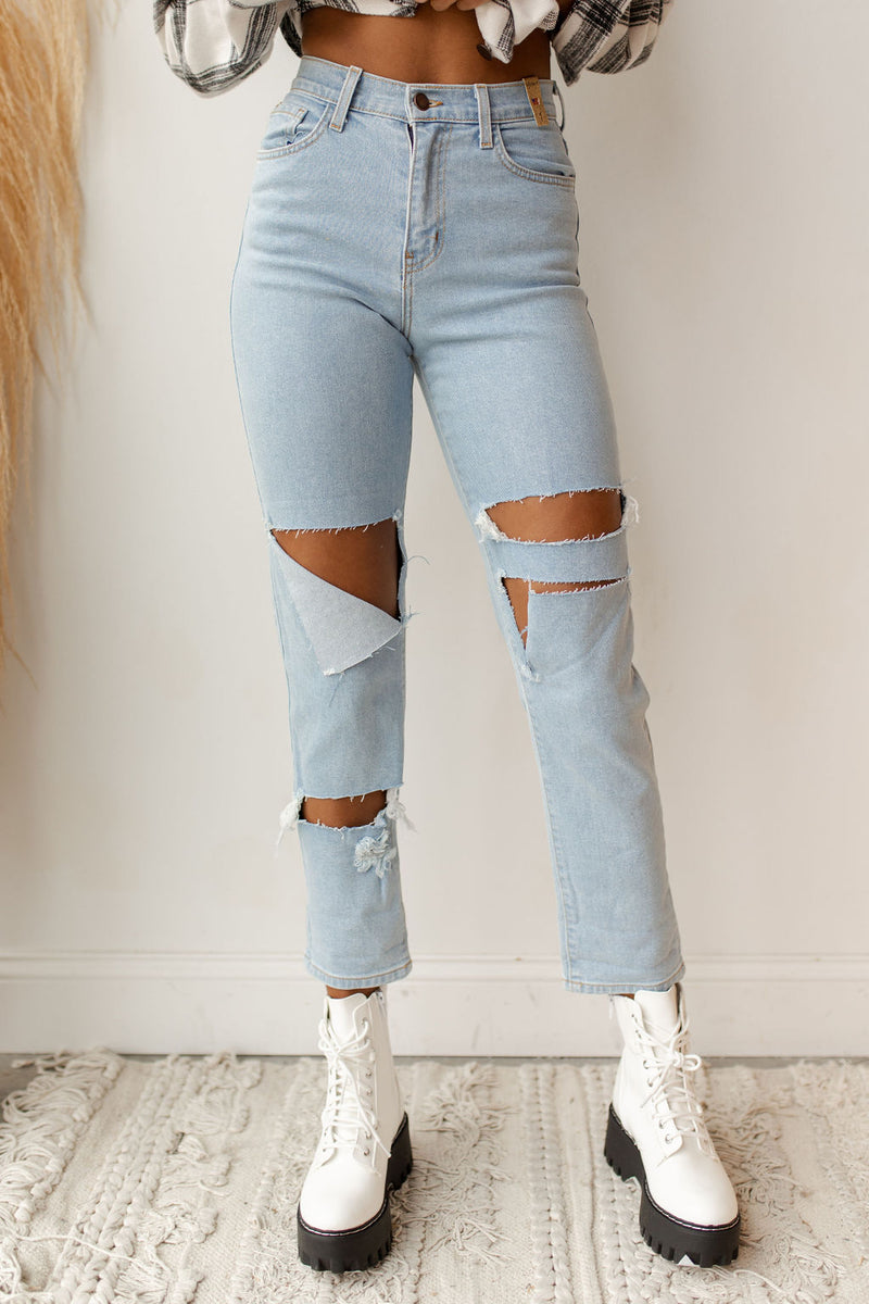 mode, every single time mom denim
