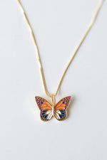 mode, shay butterfly necklace