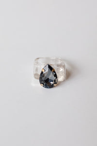 mode, clear tear bubble ring