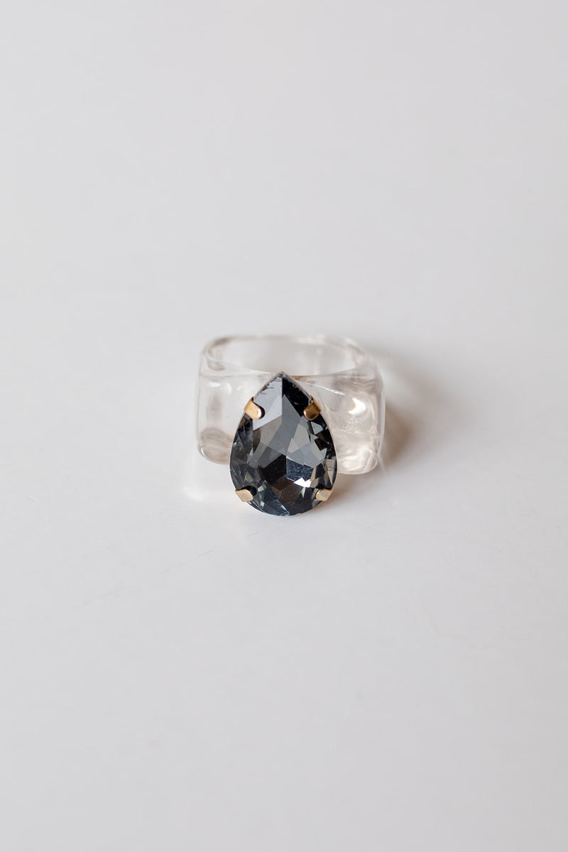 mode, clear tear bubble ring