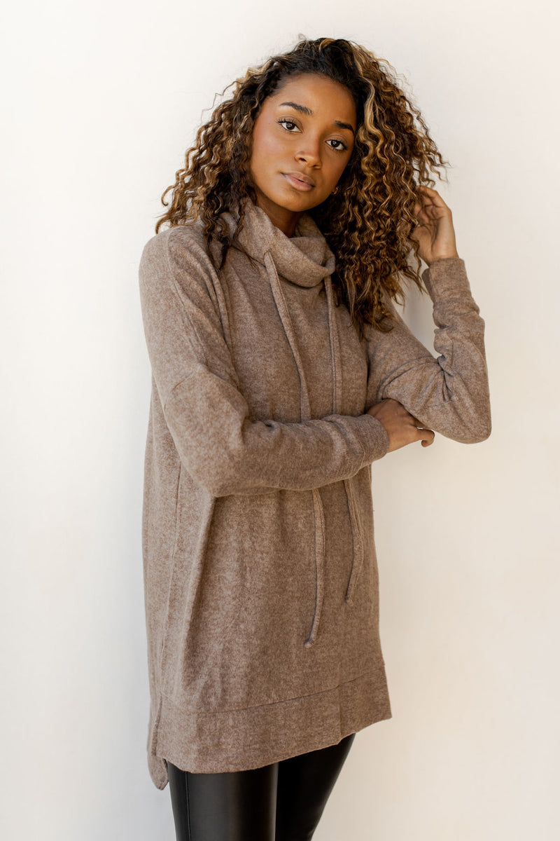 mode, fuzzy fleece sweater