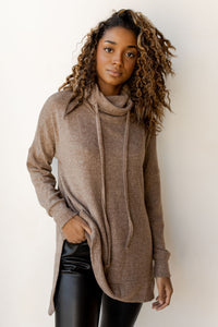 mode, fuzzy fleece sweater