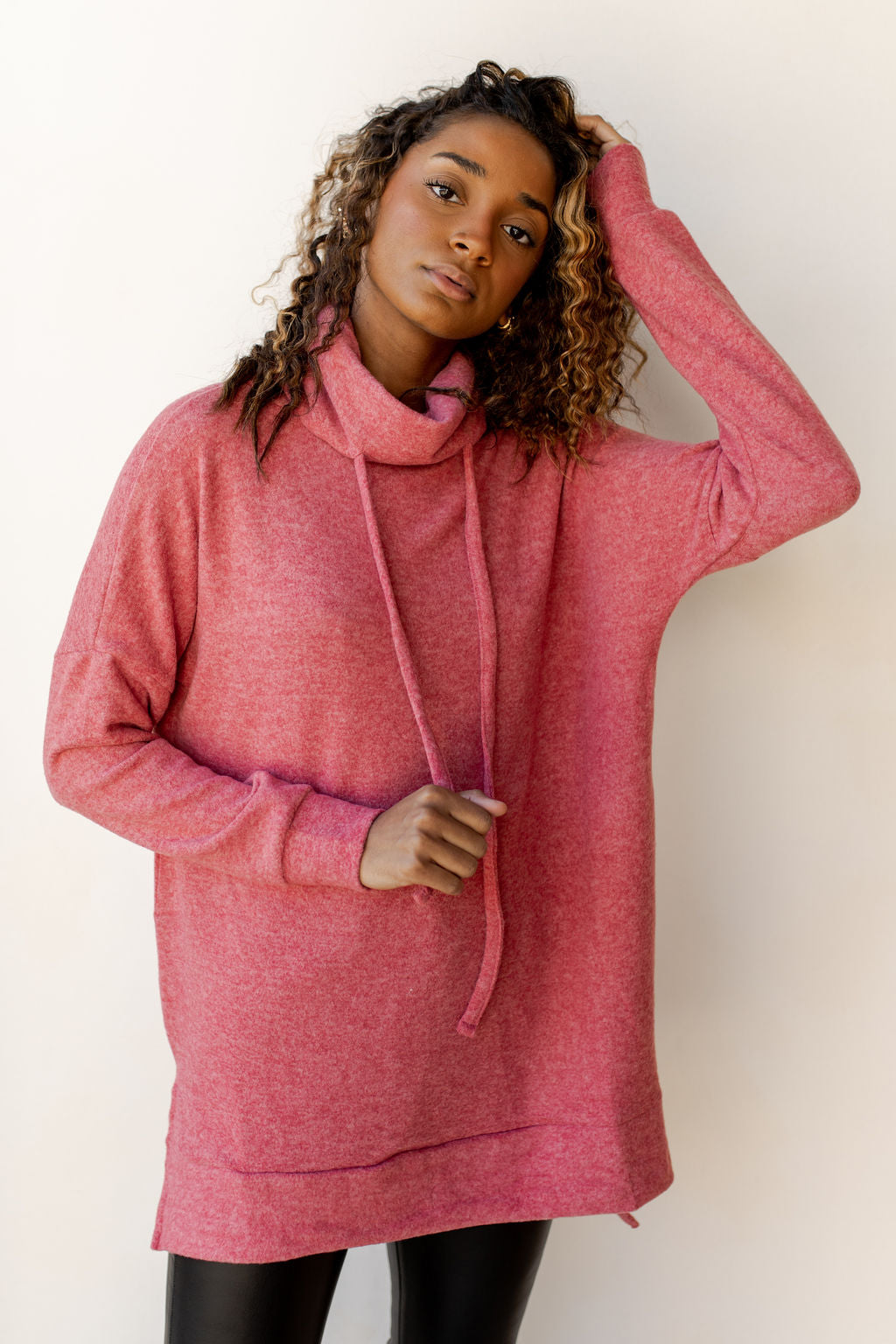 mode, fuzzy fleece sweater